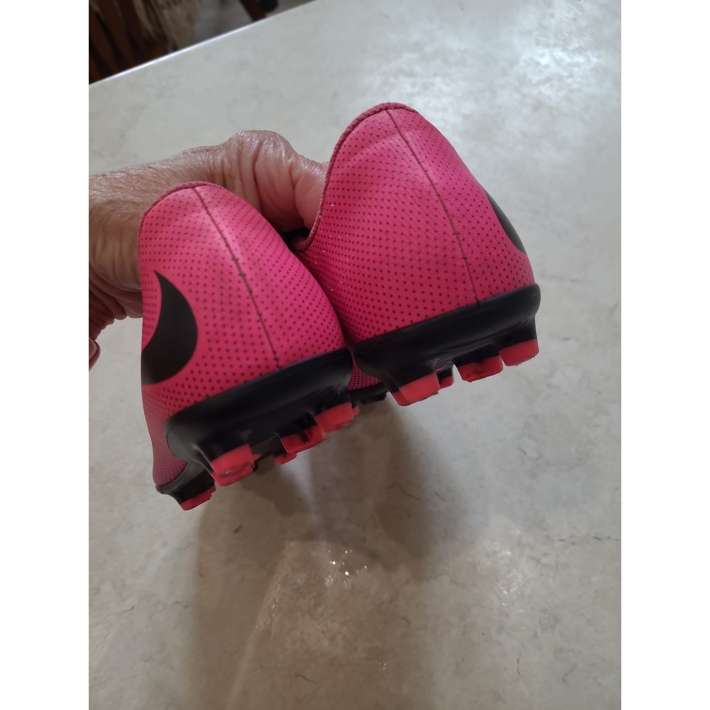 Nike Jr. BRAVATA II FG Youth Size 3Y Soccer Cleats Pink Black Athletic Sports - Picture 5 of 10